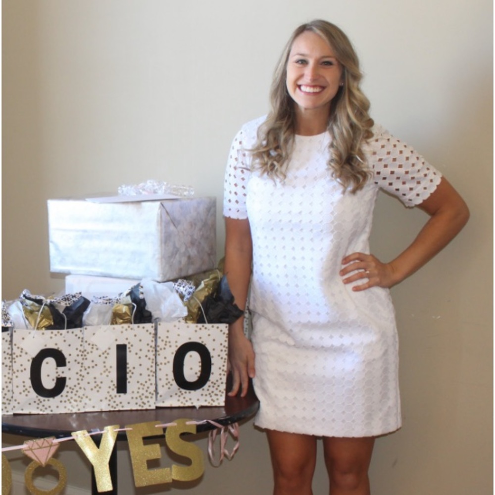 White Dress — perfect for bridal events!